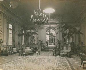 Lobby of the Cecil Hotel, London