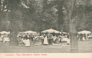 London, Tea Gardens, Hyde Park