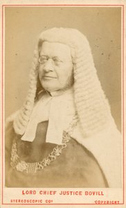 Lord Bovill, Chief Justice by English Photographer