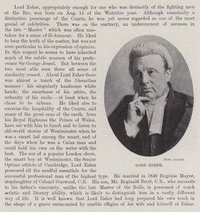 Lord Esher by English Photographer