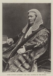Lord Justice Lindley, the New Master of the Rolls by English Photographer