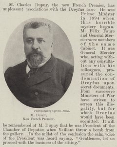 M. Dupuy, New French Premier