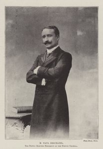 M Paul Deschanel, the Newly Elected President of the French Chamber by English Photographer