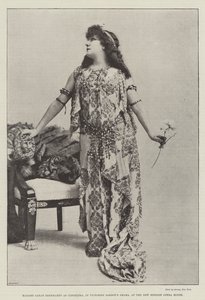 Madame Sarah Bernhardt as Cleopatra in Victorien Sardou