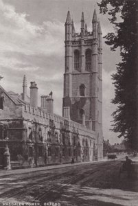 Magdalen Tower, Oxford by English Photographer