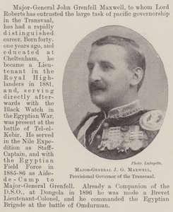 Major-General J G Maxwell, Provisional Governor of the Transvaal by English Photographer