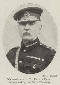 Major-General T Kelly-Kenny, commanding the Sixth Division