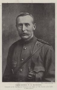 Major-General W H Mackinnon, Commander of the City Imperial Volunteers, and Author of The Journal of the CIV in South Africa