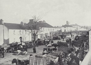 Market Day at Abbeyleix by English Photographer