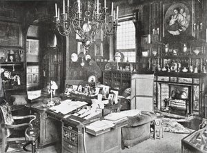 Marlborough House, Westminster: Prince of Wales Study, 1895 by English Photographer