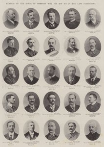 Members of the House of Commons Who Did Not Sit in the Last Parliament