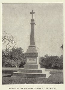 Memorial to Sir John Inglis at Lucknow