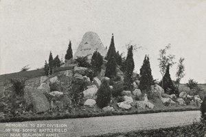 Memorial to the 29th Division on the Somme battlefield, near Beaumont Hamel by English Photographer