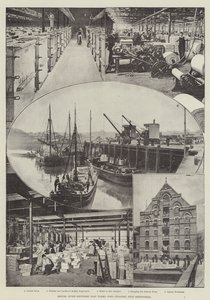 Messers Lever Brothers Soap Works, Port Sunlight, Near Birkenhead