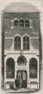Messrs Gilbeys Wine Office, Oxford Street by English Photographer