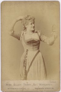 Miss Ellen Terry as Margaret by English Photographer