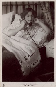 Miss Evie Greene: An early call by English Photographer