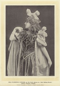 Miss Florence Fowler as the Fairy Queen in Red Riding Hood, Gaiety Theatre, Dublin by English Photographer
