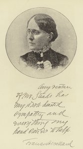 Miss Frances E Willard