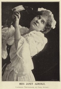 Miss Janet Achurch by English Photographer