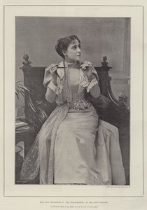 Miss Olga Nethersole in The Transgressor, at the Court Theatre by English Photographer