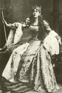 Miss Violet Vanbrugh as Anne Boleyn by English Photographer