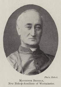 Monsignor Brindle, New Bishop-Auxiliary of Westminster by English Photographer