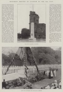 Monument Erected at Lucknow to the 32nd Foot