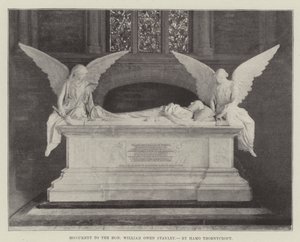 Monument to the Honourable William Owen Stanley, by Hamo Thornycroft