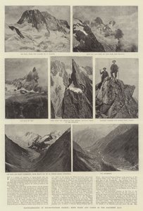 Mountaineering in South-Western France, Some Peaks and Passes in the Dauphine Alps by English Photographer