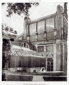 Mr. Alma Tademas House, North Side, 34 Grove End Road, London, 1889 by English Photographer