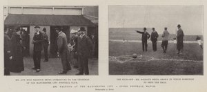 Mr Balfour at the Manchester City v Stoke Football Match by English Photographer