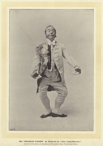 Mr Charles Danby as Roberts in The Lady Slavey by English Photographer
