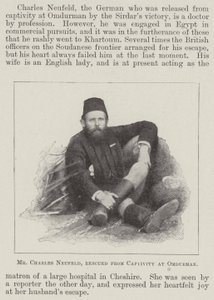 Mr Charles Neufeld, rescued from Captivity at Omdurman