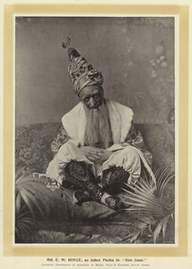 Mr E W Royce as Jabez Pasha in Don Juan by English Photographer