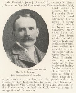 Mr F J Jackson, New Commissioner of Uganda by English Photographer