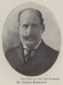Mr. George Robertson by English Photographer