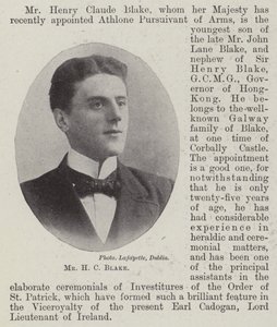 Mr H C Blake by English Photographer