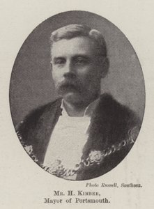 Mr H Kimber, Mayor of Portsmouth by English Photographer