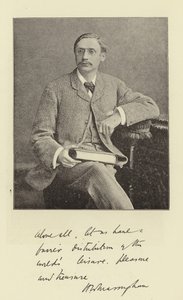 Mr H W Massingham, Editor of the Star by English Photographer