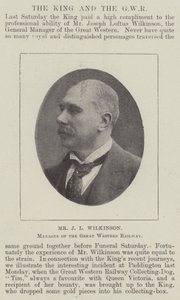 Mr J L Wilkinson, Manager of the Great Western Railway