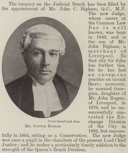 Mr Justice Bigham by English Photographer