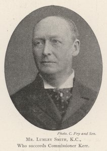 Mr Lumley Smith, KC, who succeeds Commissioner Kerr by English Photographer