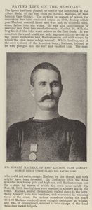 Mr Ronald Maclean, of East London, Cape Colony, Albert Medal (First Class) for Saving Life