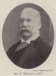 Mr T Wrightson, MP by English Photographer