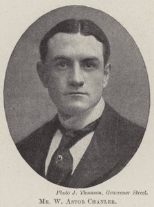 Mr. W. Astor Chanler by English Photographer