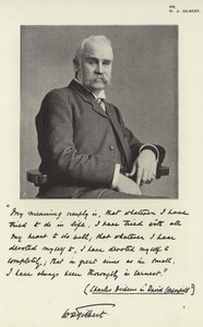 Mr W S Gilbert by English Photographer