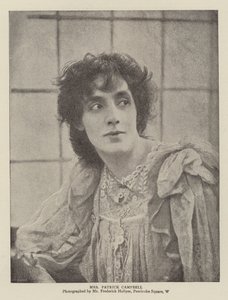 Mrs Patrick Campbell by English Photographer