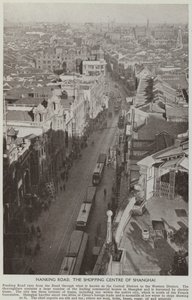 Nanking Road, the shopping centre of Shanghai by English Photographer