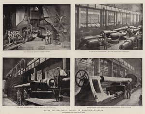 Naval Preparations, Scenes in Woolwich Arsenal